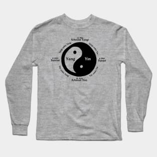 Yin Yang Long Sleeve T-Shirt